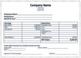To make a salary slip in excel format, start with entering details like company name, address, and contact details in the headline section in an excel sheet. Efficient Salary Slip Template Example With Company Name And Blank Employee Information And Business Plan Template Word Payroll Template Business Plan Template