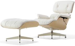 White Ash Eames Lounge Chair Ottoman Eames Leather Lounge Chair White Lounge Chair Eames Lounge Chair