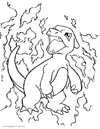 These alphabet coloring sheets will help little ones identify uppercase and lowercase versions of each letter. Pokemon Characters Coloring Pages Coloring Pages Printable Com