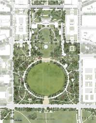 president s park south designs unveiled landscape architecture plan parking design landscape architecture drawing