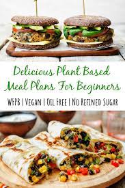 Simply Plant Based Weekly Meal Planner Plantbased Recipes Plant Based Diet Recipes Wfpb Recipes