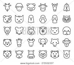 Animal drawings cute drawings bambi art character art character design deer drawing meeting of the minds deer art mythical creatures art. Cute Animal Face Vector Photo Free Trial Bigstock