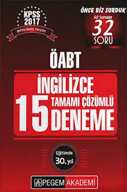 Check spelling or type a new query. Pdf Oabt Ingilizce 15 Deneme Tamami Cozumlu Cikmis 2017