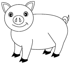 Free printable coloring pages of animals. Pig Coloring Pages Free Printable For Kids Enjoy Coloring Elephant Coloring Page Peppa Pig Coloring Pages Farm Animal Coloring Pages