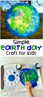 The world is a fine place and worth fighting for. Earth Day Craft For Kids The Kindergarten Connection