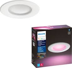 We make illuminated, led, free standing and storefront signs. Philips Hue White And Color Ambiance Retrofit 5 6 Recessed Downlight White 5996611u5 Best Buy