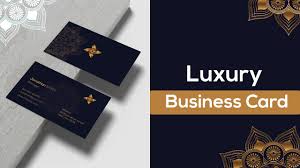 Our how to create business card template in illustrator library includes layouts for thank you cards holiday cards christmas cards valentines cards and a stylish professional business card is vital for making a good first impression. Luxury Business Card Design In Adobe Illustrator Ladyoak