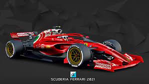 2021 F1 Concept Liveries On Behance Ferrari Concept Cars New Cars
