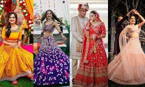 As we said our wedding wear photos gallery is the ultimate guide for you to explore the best wedding outfit ideas & latest trends. Attractive Wedding Dress Code Ideas For Haldi Sangeet Wedding Reception Function