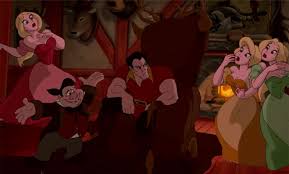 Lefou, don't move from that spot until belle and her father come home. Stay Toon D