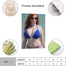 Christina Hendricks Poster Sexy Poster Wall Art Bedroom Woman Poster  Bedroom Poster (18) Wall Art Poster Scroll Canvas Painting Picture Living  Room Decor Home FramedUnframed 08x12inch(20x30cm) : Amazon.ca: Home