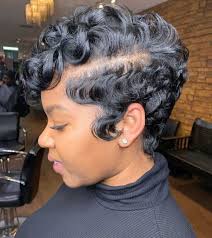 Once you are done, you can mist a spray for the stronghold of curls intact. 30 Pixie Cut Hairstyles For Black Women Black Beauty Bombshells