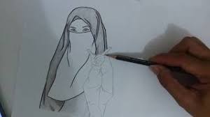 30 gambar kartun muslimah bercadar syari cantik lucu muslimah anak kuliahan seringkali digambarkan dengan penampilan yang modis dan tetap trendy sebagaimana gambar kartun di atas. Menggambar Kartun Islami Bercadar Hijab Sar I Youtube