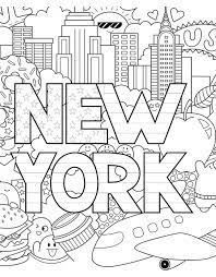coloriage new york mandala conventiongymvolontaire a colorier sittelle