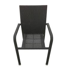 Sunshine Rattan Kollu Sandalye C Kahve Gf42 Tekzen