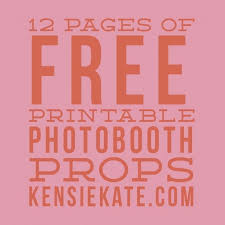 Free Printable 30th Birthday Photo Booth Props Printable 12 Pages Of Free Printable Photobooth Props Kensie Kate Photo Booth Props Free Printables Photo Booth Props Free Props Free
