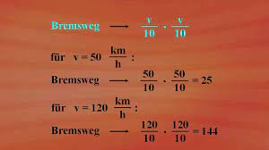 Formel zur berechnung und zusammensetzung. Terme Und Termumformungen Bremsweg Berechnung Grundkurs Mathematik Ard Alpha Fernsehen Br De