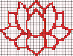 Circle pixel chart / pixel circle chart. Image Result For Pixel Circle Chart Cross Stitch Flowers Cross Stitch Designs Cross Stitch Patterns