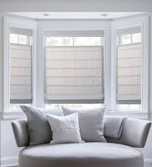 Bay windows provide an abundance of light to enter the home. Bow Window Shades