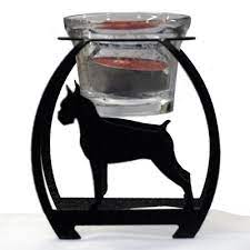 Mastiff dog leash hanger key rack holder 5 hooks made usa metal sm 6 inches. Discontinued Dog Silhouette Votive Candle Holder Vanes N Things