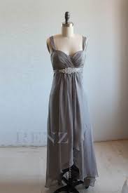 Charcoal Gray Bridesmaid Dress Sweetheart Chiffon By Renzrags Grey Bridesmaid Dresses Empire Waist Wedding Dress Charcoal Grey Bridesmaid Dresses