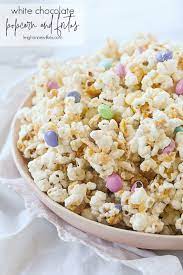 White Chocolate Popcorn And Fritos Recipe White Chocolate Popcorn Almond Bark Recipes Recipes Appetizers And Snacks