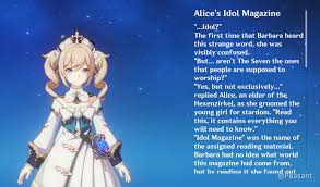 Alice genshin impact wiki