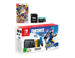 Download for free from the nintendo eshop, direct from your console. Nintendo Switch Fortnite Wildcat Edition And Game Bundle Limited Console Set Pre Installed Fortnite Epic Wildcat Outfits 2000 V Bucks Super Bomberman R Mytrix 128gb Microsd Card And Adapter
