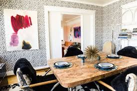 There are so many bold prints in the room, yet it doesn't feel overwhelming or chaotic. Eclectic Dining Room Eclectic Dining Room Los Angeles Houzz