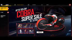 It has an electric start, front light, large 6' wheels, 3 disc brakes, kill switch and remote control for maximum safety for your child. I Got A New Legendary Cobra Bike Skin In Free Fire Youtube