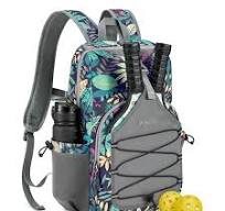 G4Free Pickleball Bag, Pickleball Backpack for Women and Men, Padel Bag Fits 2 to 4 Paddles, Gifts for Pickleball Lovers