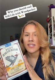 Stepping out of the fantasy comfort zone 😌✨ #tomrobbins #booktok #bookclub  #reading #poeticwriting #romance #newbook