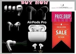 Price Drop Buy Now Apple Airpods Pro Amishoppers Amishoppers Apple Appleairpods Appleairpodspro Onlin In 2020 Online Shoping Online Shopping India Airpods Pro