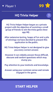 And if you made it to the very end, you'd get to split a cash prize with whoever else won. Updated Hq Trivia Helper Pc Android App Mod Download 2021