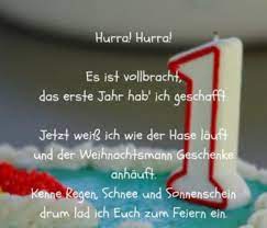 Spruche Zum 1 Geburtstag Patenkind