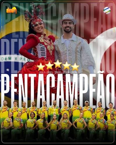 &Eacute; PENTAAAAA! O MUNDO &Eacute; NOSSO DE NOVO! 🏆🇧🇷✨ ​O Grupo Flor Ribeirinha faz hist&oacute;ria na Turquia e conquista o seu 5&ordm; T&Iacute;TULO INTERNACIONAL no Festival Mundial de Folclore! 🇹🇷🌸 ​Do quintal