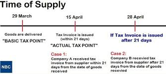 Gst allows seamless flow of input. Time Of Supply Point Of Taxation Under Gst