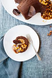 Chocolate Peanut Butter Bouche De Noel With Salted Peanut Caramel Not Without Salt Chocolate Peanut Butter Iced Hot Chocolate Chocolate Peanuts