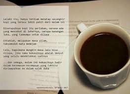 Puisi Pendek Kumpulan Puisi Sajak Cinta Satu Kata Satu Rasa Kopi Puisi Sajak