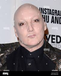 James St. James attending The Instagram Art Of Mathu Andersen Exhibition  Opening Party held at World of Wonder Storefront Gallery Stock Photo
