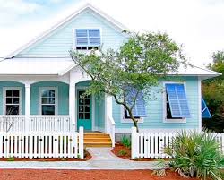 Accent colors and colorful pastels are suggesting that homeowners are taking a step outside of their comfort zone, she says. Ocean Beach Inspired Painted Houses Homes In Blue Turquoise Sea Green Coastal Decor Ideas Interior Design Diy Shopping