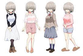 Yanagi outfits : r/UzakiChan