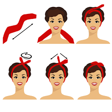 Mit einer guten anleitung und wertvollen tipps lassen sich schnell tolle frisuren mit haarband kreieren. Haarband Mit Draht Petrol Blau Rockabilly Lookg
