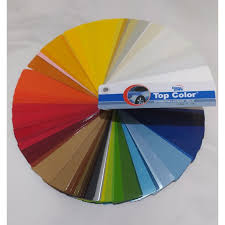 Jual Kartu Warna Cat Top Color Solid Indonesia Shopee Indonesia
