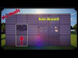 Make cards online with free card templates that are either blank inside or have text you can customize, like printable birthday card templates with the option to add the birthday person's name right on the front. Minecraft How To Make Security Key Card Door Youtube Minecraft Redstone Minecraft Doors