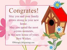 New Home Messages And Wishes 365greetings Com New Home Messages New Home Wishes New Home Quotes