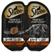 Aafco has two nutrient profiles in both cat food and dog food; Sheba Perfect Portions Cat Food Pate Roasted Chicken Liver Entree In Natural Juices Shop Don S Super Saver