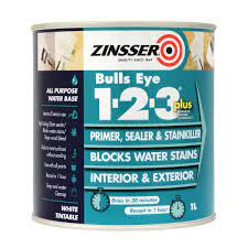 Hi all i used some zinsser bulls eye 123 a few days ago, for the first time. Zinsser Bulls Eye 123 Plus White 1l
