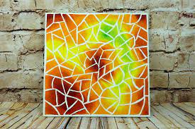 Maybe you would like to learn more about one of these? Acrylbild Mit Mosaik Optik Idee Zum Malen Mein Herz Sagt Kunst