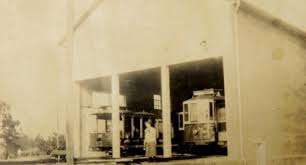 The Old Streetcar Barn On Rainey Street Just East Of The Hospital It Was Erected In 1911 The Young Lady Posing In The Front Was Old Photos Photo Burlington